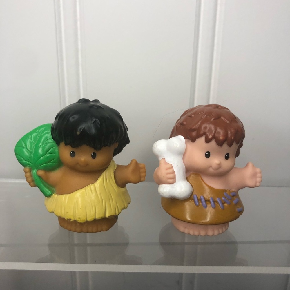 Little people jungle boy and caveman